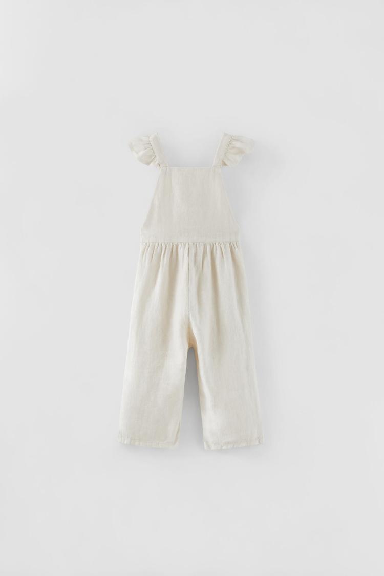 Online ZaranLINEN OVERALLS. Size 3-4t